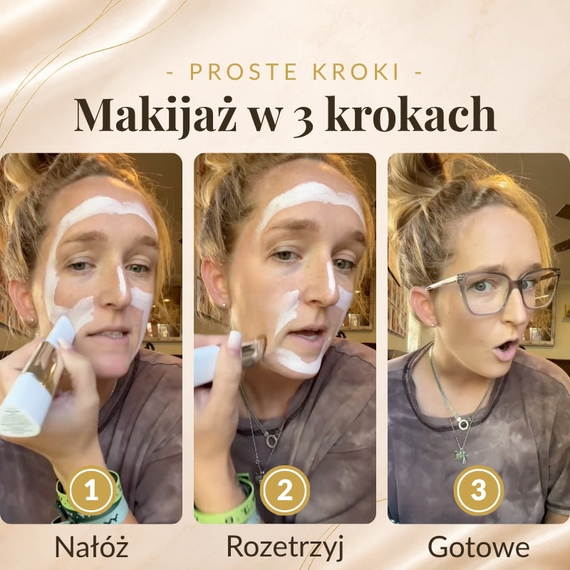 GlowMatch™ — Podkład 2w1, który sam dobiera Twój odcień